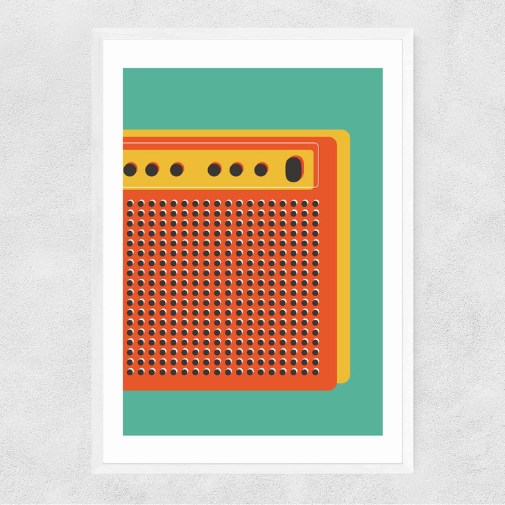 Amp by Native State Narrow White Frame