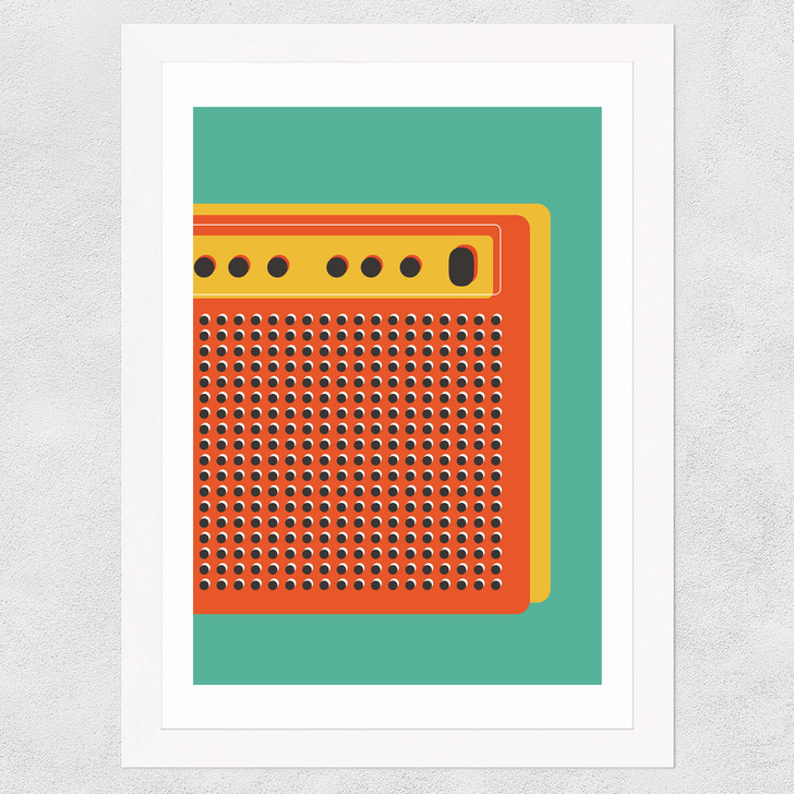 Amp by Native State Wide White Frame