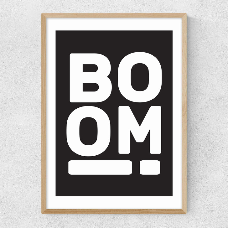 Boom Narrow Oak Frame