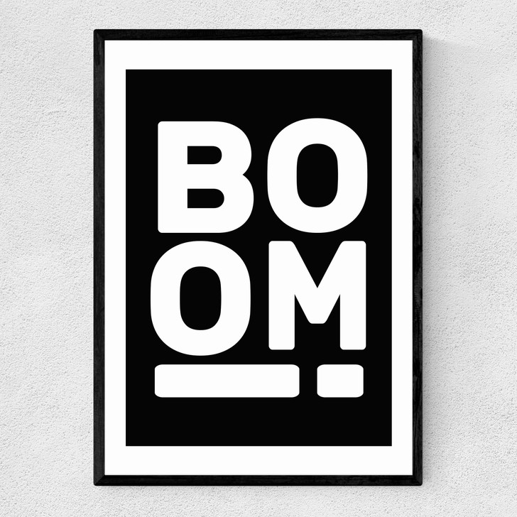 Boom Narrow Black Frame