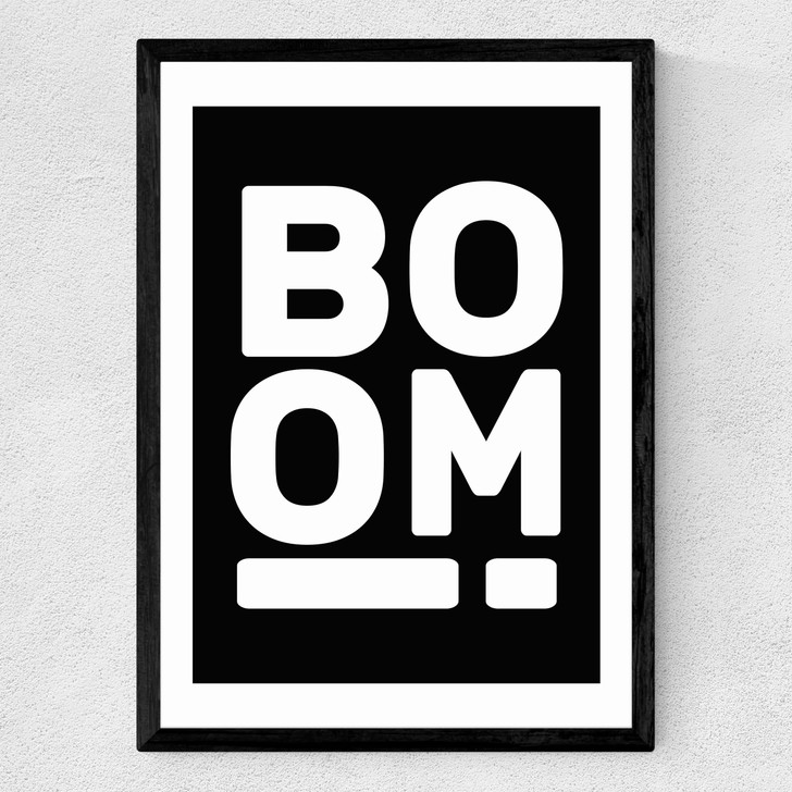 Boom Medium Black Frame