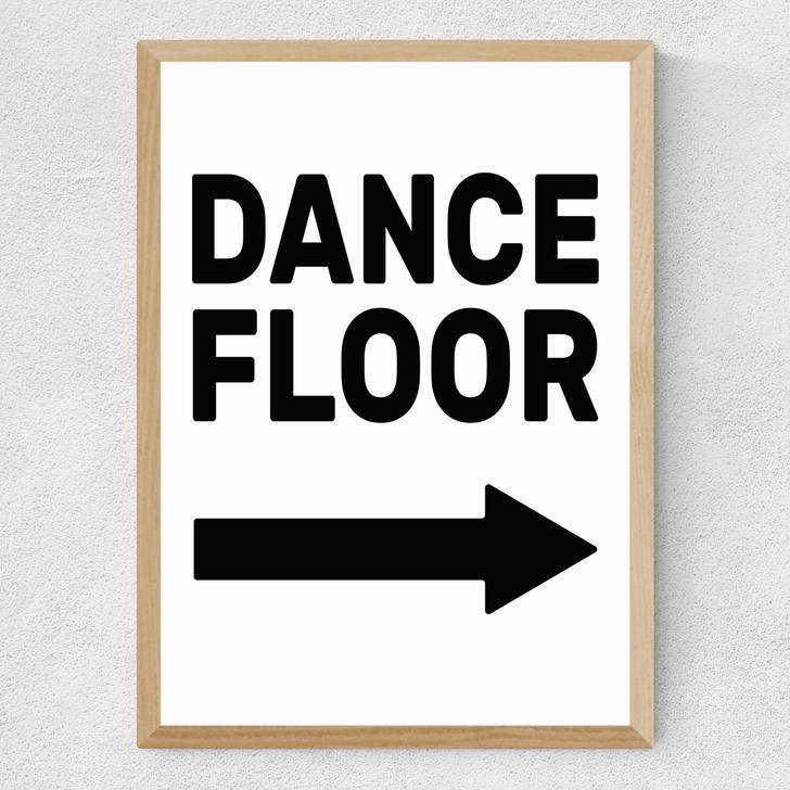 Dancefloor Medium Oak Frame Dancefloor Medium Oak Frame