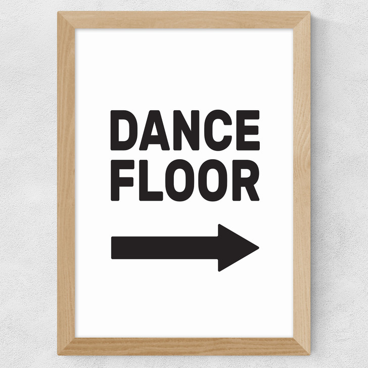 Dancefloor Wide Oak Frame