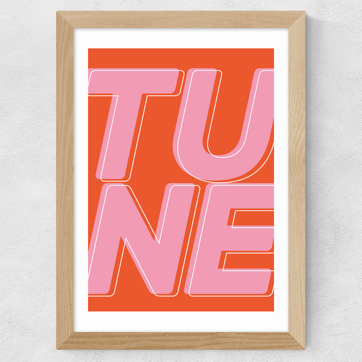 Tune Wide Oak Frame Tune Wide Oak Frame