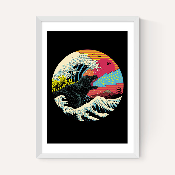 Retro Wave Kaiju