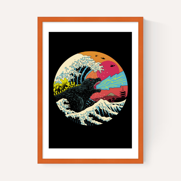 Retro Wave Kaiju
