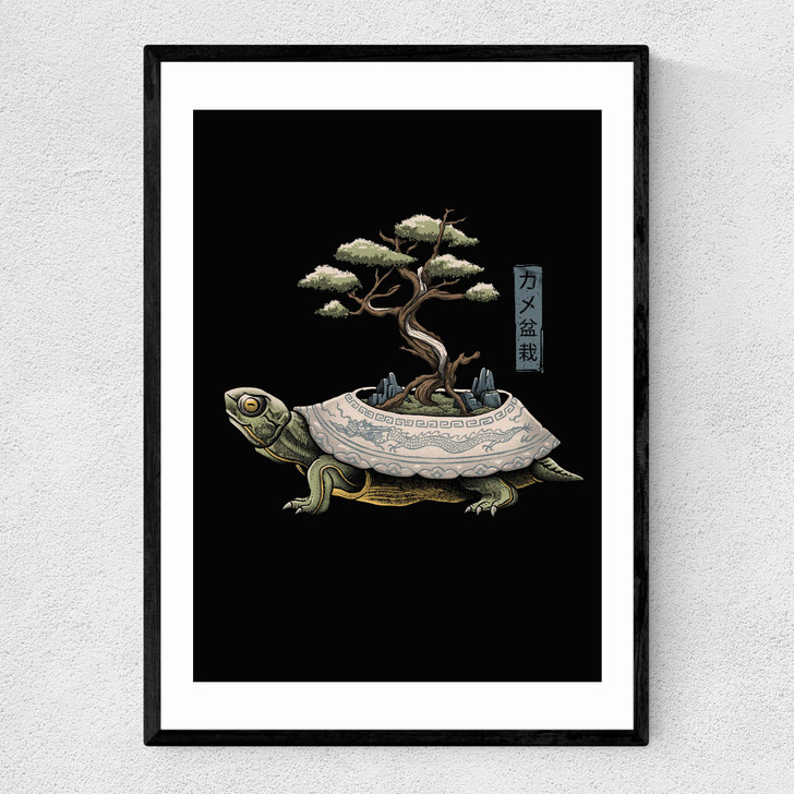 The Legendary Kame Narrow Black Frame The Legendary Kame Narrow Black Frame