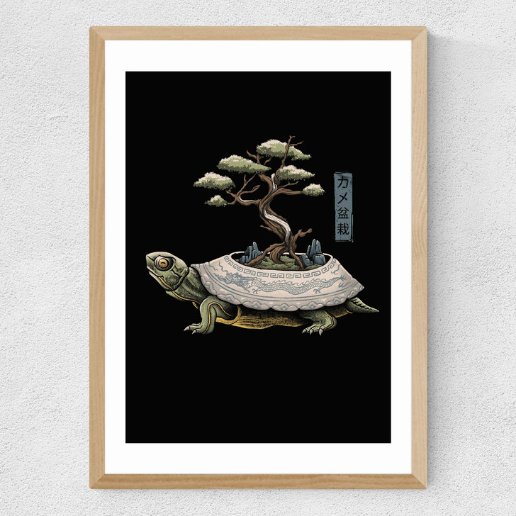 The Legendary Kame Medium Oak Frame The Legendary Kame Medium Oak Frame