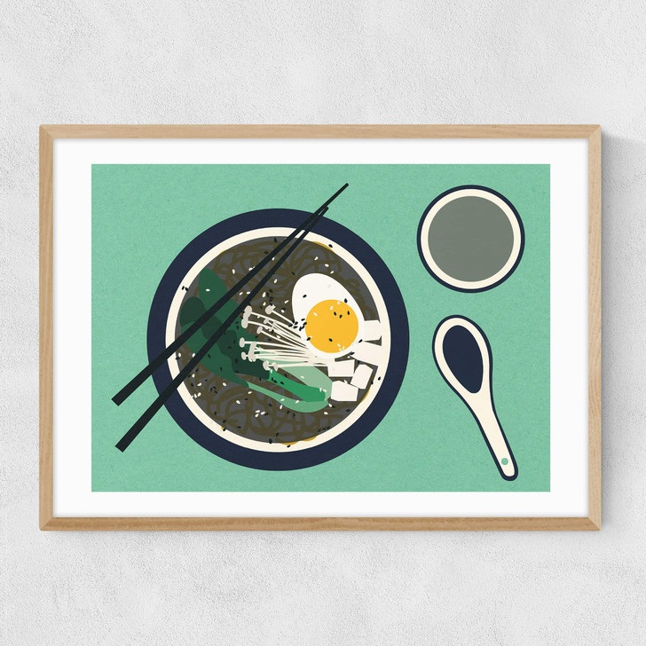 Breakfast at Mr Chan Narrow Oak Frame Breakfast at Mr Chan Narrow Oak Frame