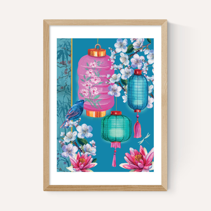 Birds and Lanterns