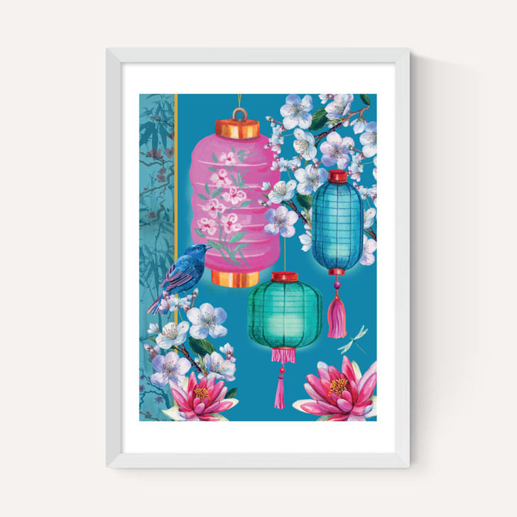 Birds and Lanterns