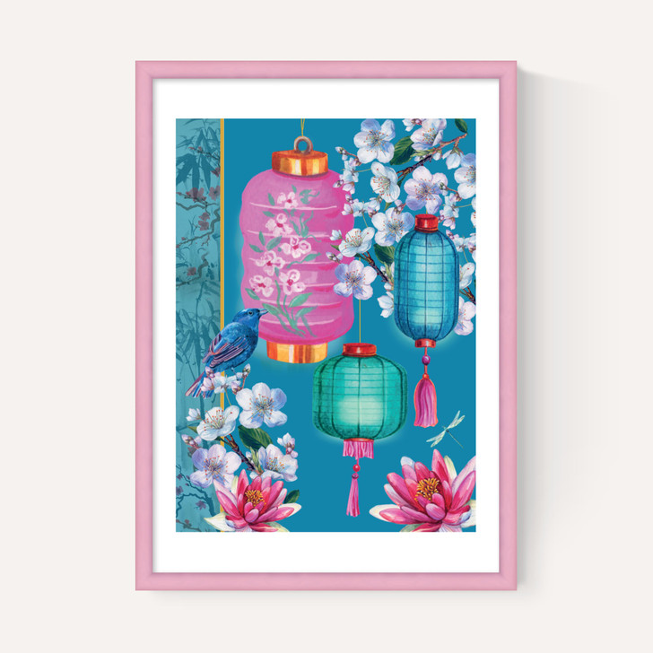 Birds and Lanterns