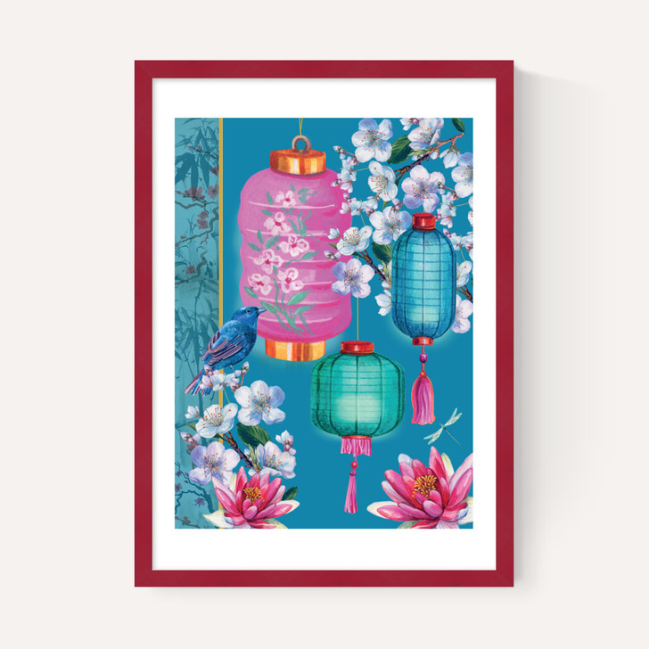 Birds and Lanterns