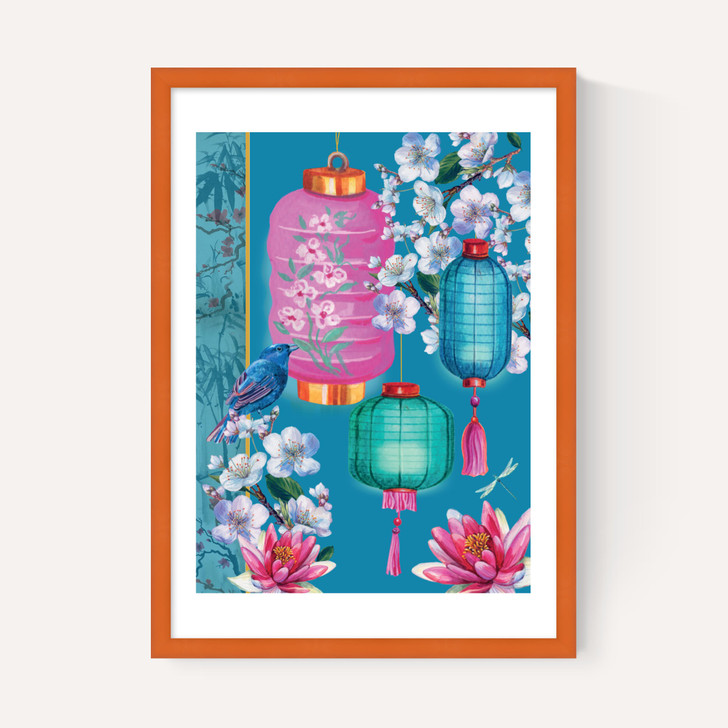 Birds and Lanterns