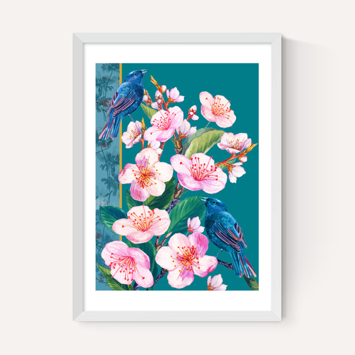 Blossoms and Birds