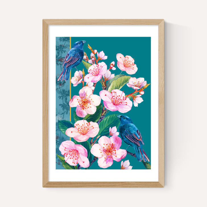 Blossoms and Birds