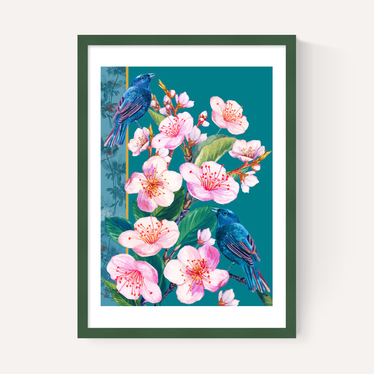 Blossoms and Birds
