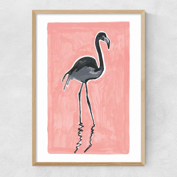 Oak Flamingo Narrow Oak Frame Oak Flamingo Narrow Oak Frame