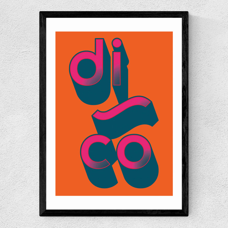 Disco by Limbo and ginger Medium Black Frame
