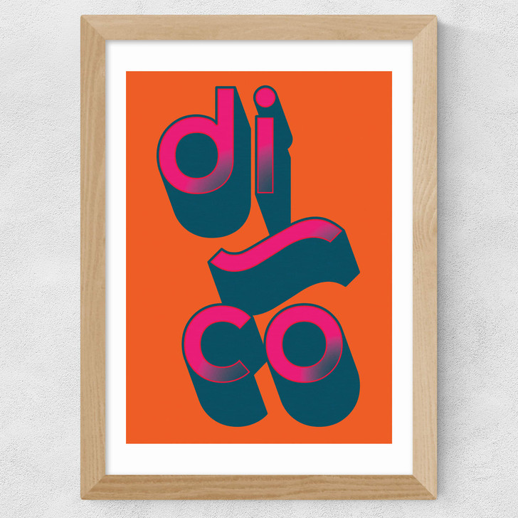Disco by Limbo and ginger Wide Oak Frame