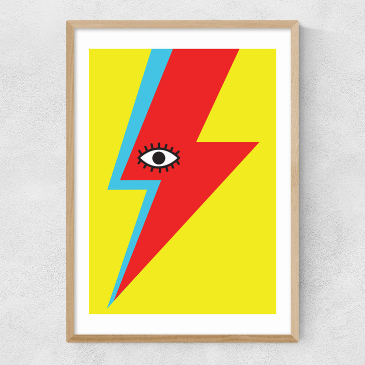Bowie by Scribbler Narrow Oak Frame Bowie by Scribbler Narrow Oak Frame