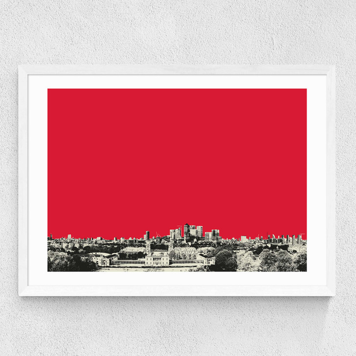 Greenwich Medium White Frame
