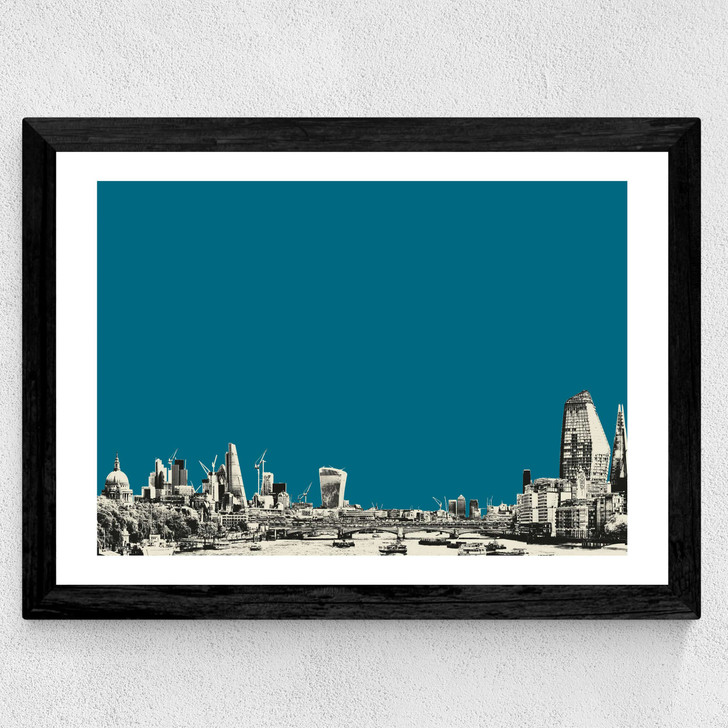 North & South Wide Black Frame North & South Wide Black Frame