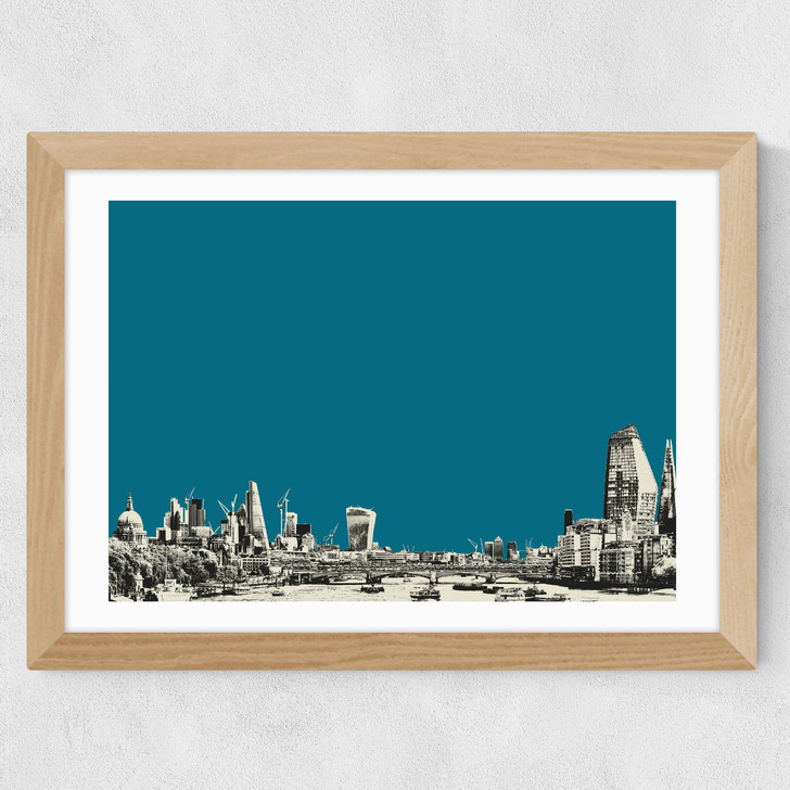 North & South Wide Oak Frame