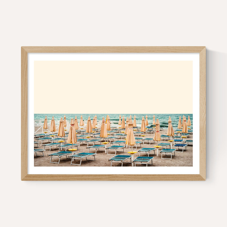 Yellow Umbrella - French Riviera