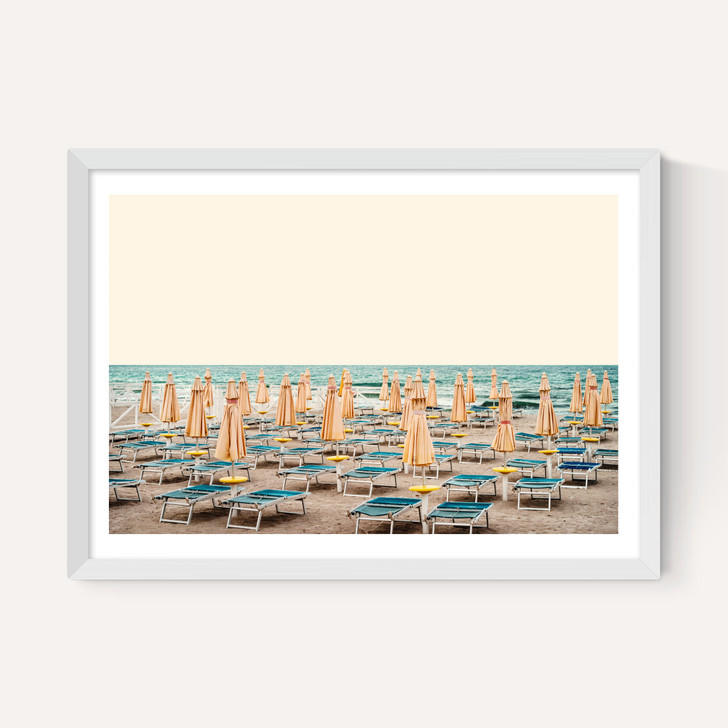 Yellow Umbrella - French Riviera