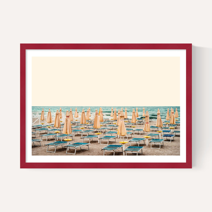 Yellow Umbrella - French Riviera