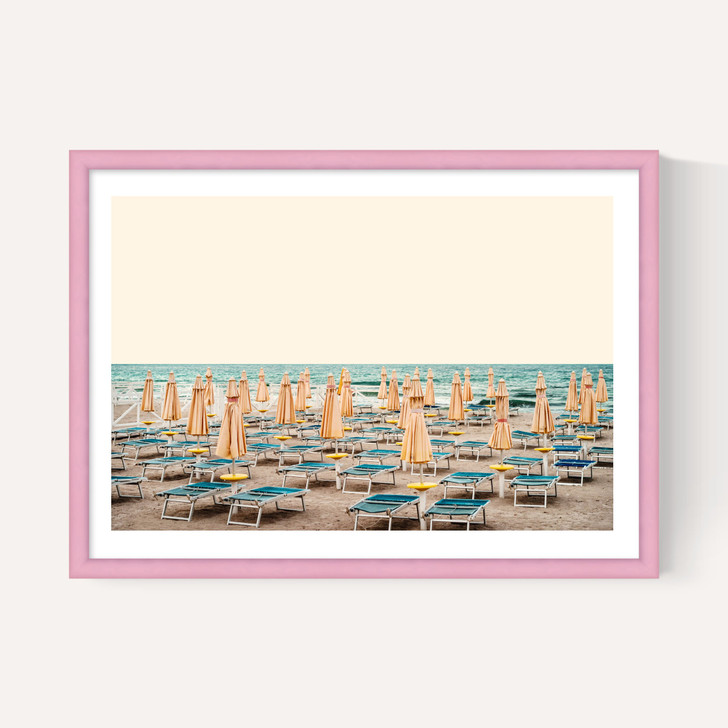 Yellow Umbrella - French Riviera