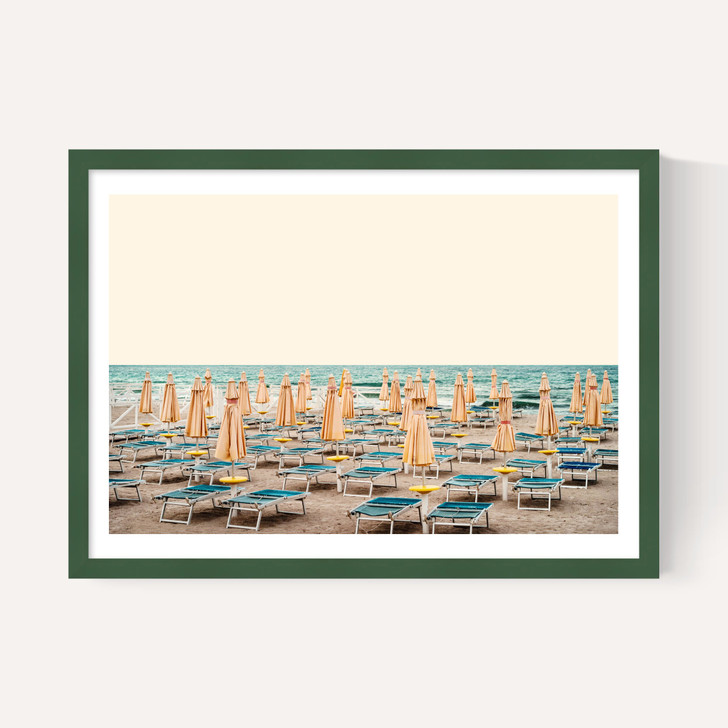Yellow Umbrella - French Riviera