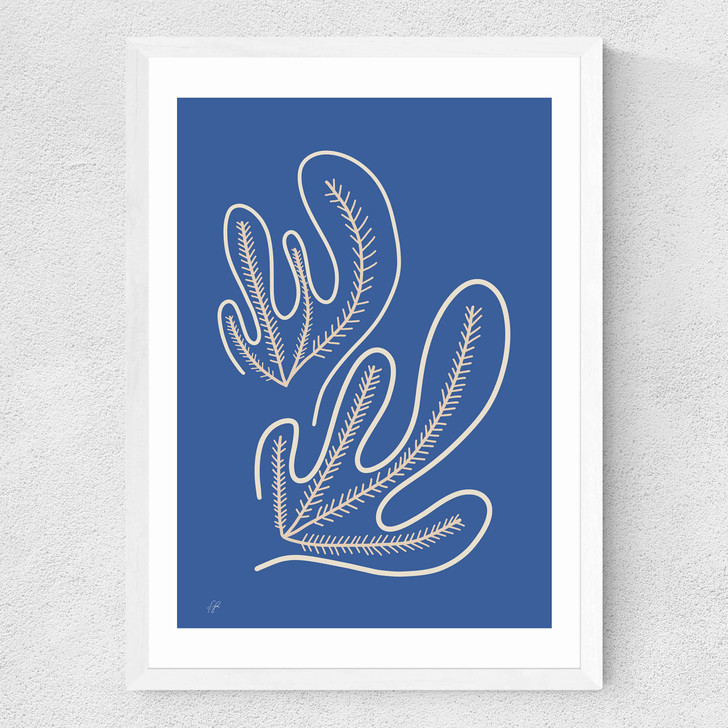 Under The Sea Medium White Frame Under The Sea Medium White Frame