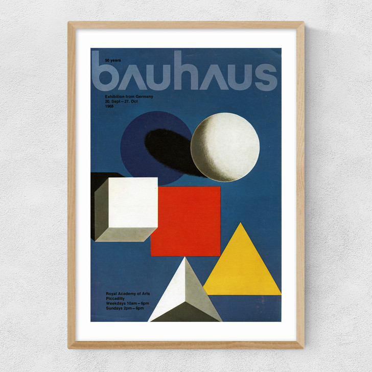 Bauhaus Magazine Narrow Oak Frame Bauhaus Magazine Narrow Oak Frame