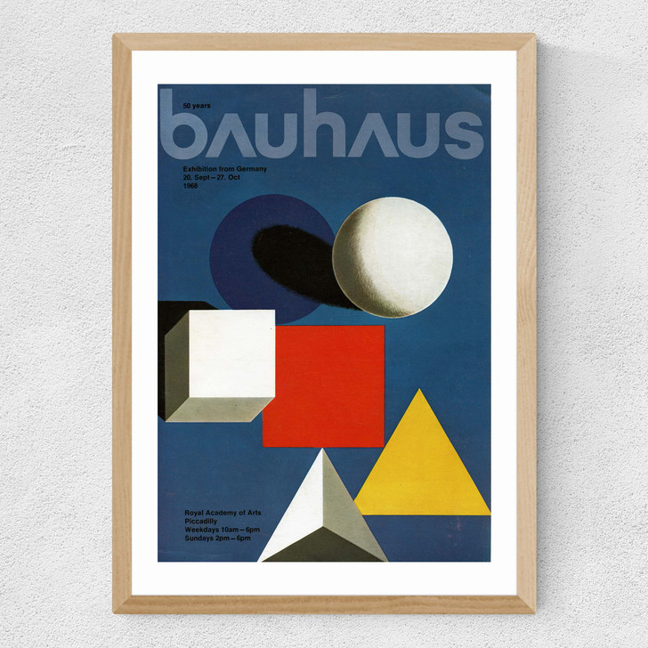 Bauhaus Magazine Medium Oak Frame Bauhaus Magazine Medium Oak Frame