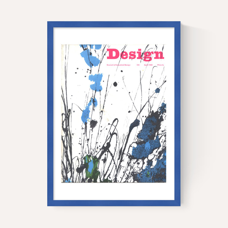 1960's cover, Ink sketch black blue green