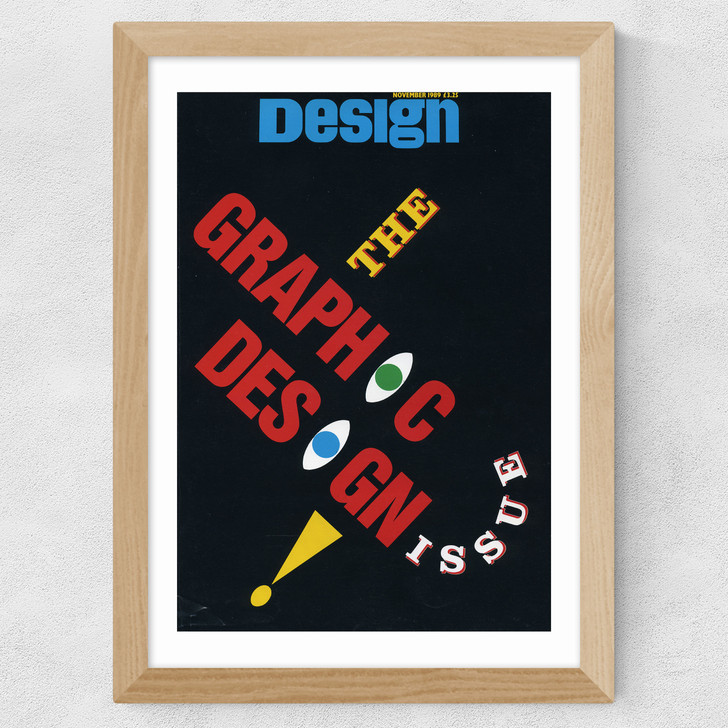 Graphic Design Poster Wide Oak Frame Graphic Design Poster Wide Oak Frame