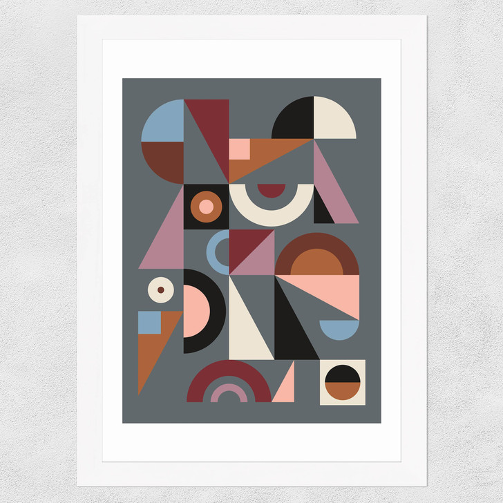 Graphic IX Wide White Frame Graphic IX Wide White Frame