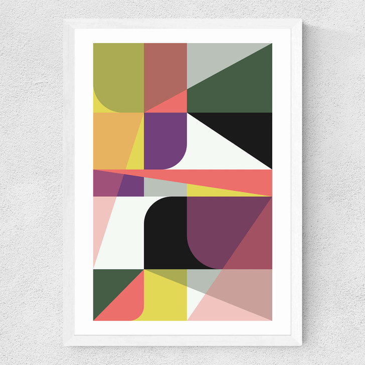 Graphic X Medium White Frame