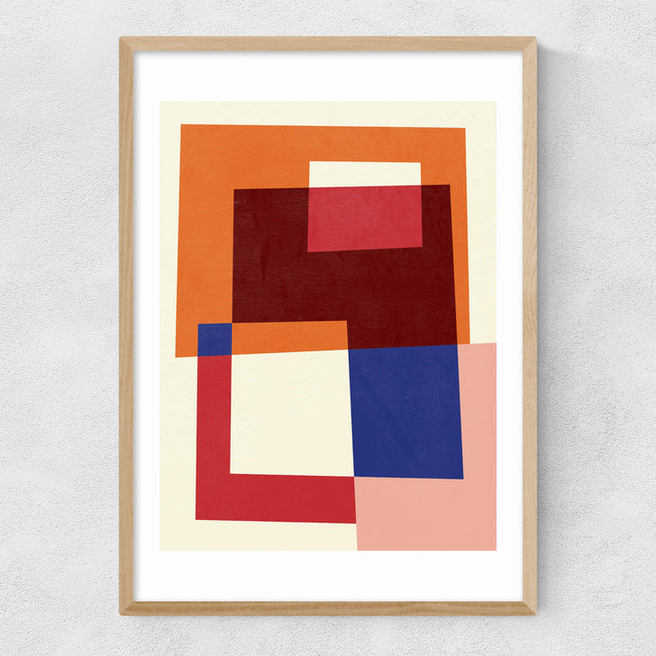 Home by Susana Paz Narrow Oak Frame