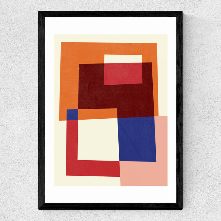 Home by Susana Paz Medium Black Frame