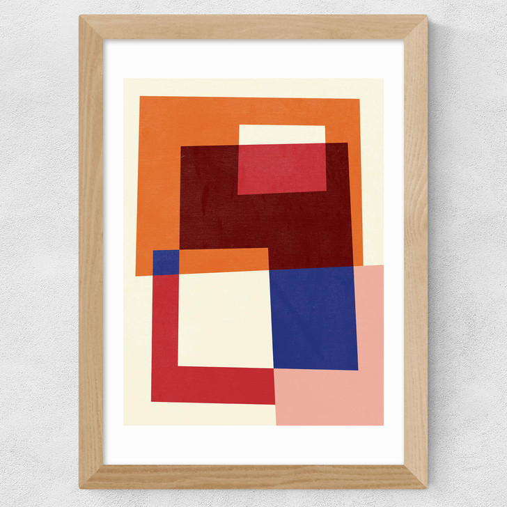 Home by Susana Paz Wide Oak Frame
