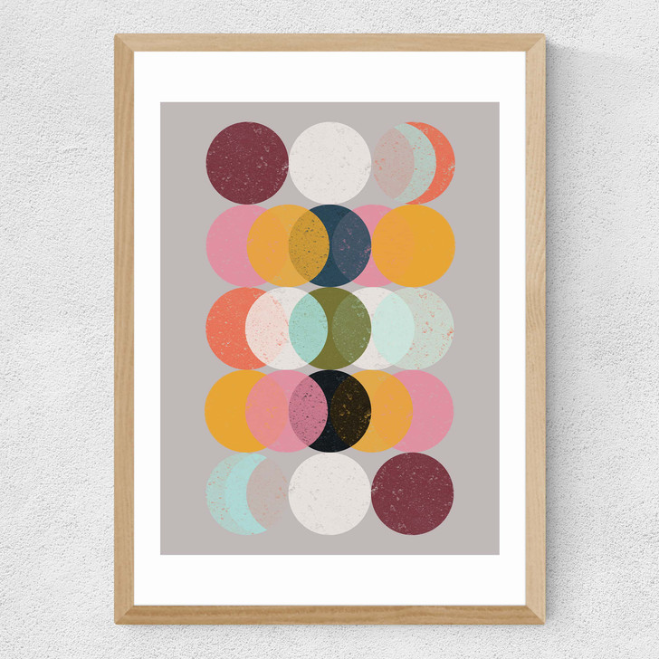 Moods and Moons Medium Oak Frame Moods and Moons Medium Oak Frame