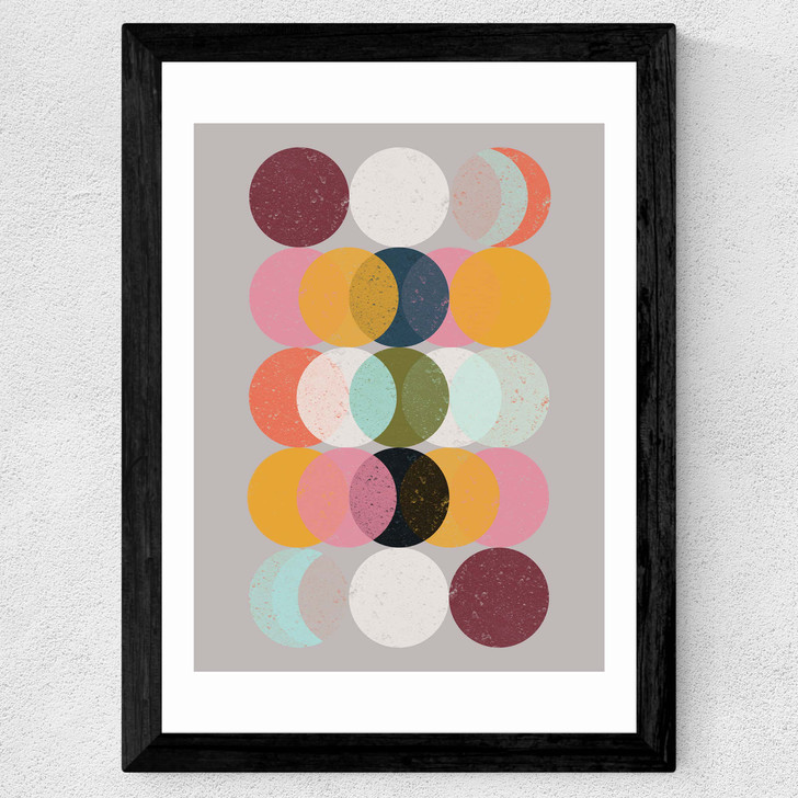 Moods and Moons Wide Black Frame