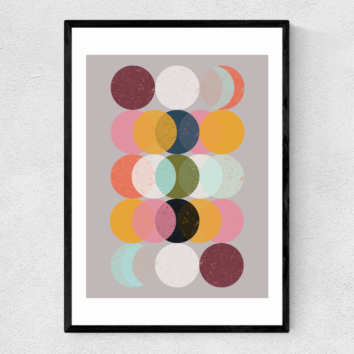 Moods and Moons Narrow Black Frame