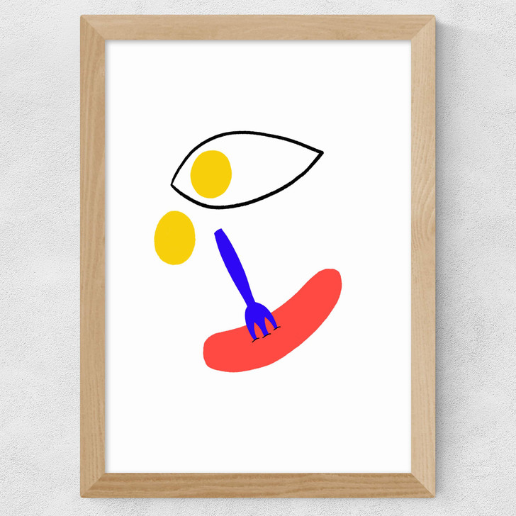 Bauhaus Brekkie Wide Oak Frame