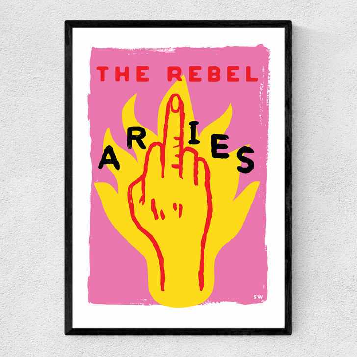 Aries - The Rebel Narrow Black Frame