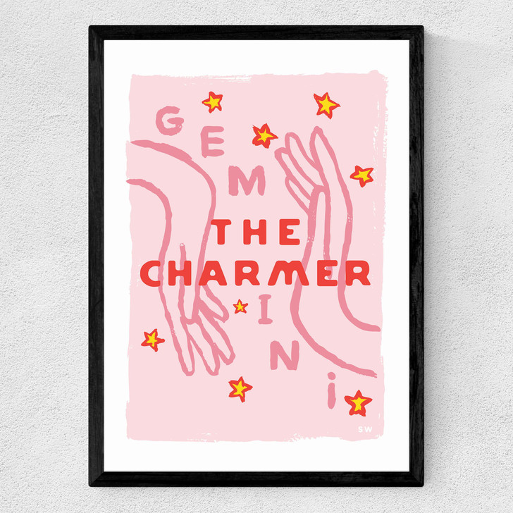 Gemini - The Charmer Medium Black Frame Gemini - The Charmer Medium Black Frame