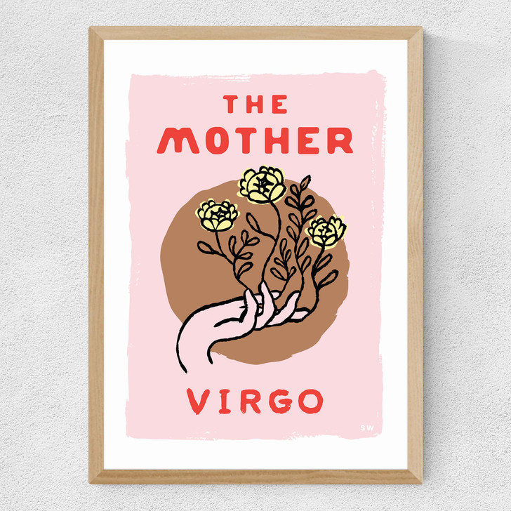 Virgo - The Mother Medium Oak Frame Virgo - The Mother Medium Oak Frame